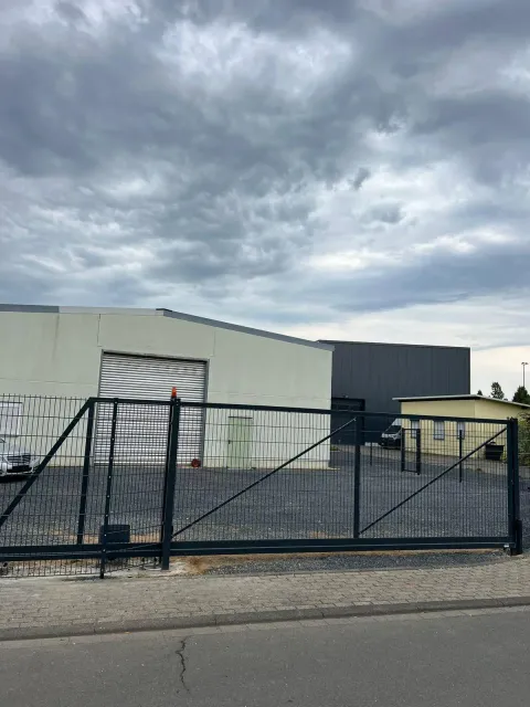 Industriezaun in Erfurt - fachgerechte Ausführung vor Ort
